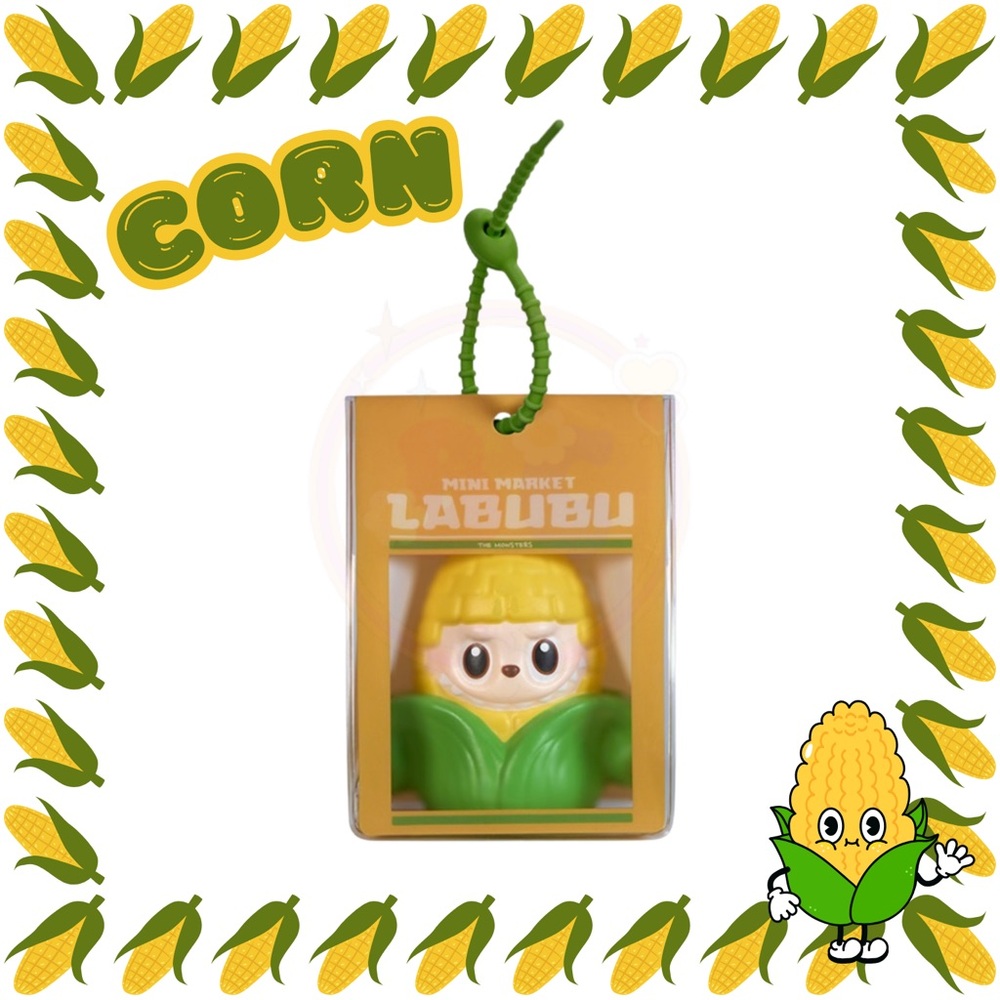 POPMART-THE MONSTERS WACKY MART SQUISHY CHARM-CORN